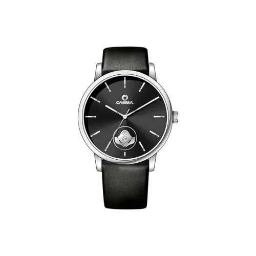 CASIMA Кварцевый Movement Унисекс Часы 32mm*34mm*8,1mm Черные