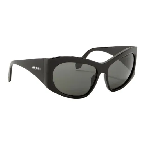 AMBUSH Ацетат Нерегулярная форма Солнцезащитные очки Унисекс Черный