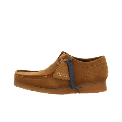 Clarks Мужская повседневная обувь, низкий топ, коричневый, мужской