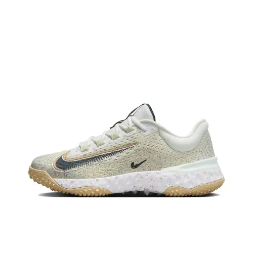 Nike Alpha Huarache 4 Slip-Resistant Abrasion-Resistant Low-Top Training Shoes Women's Beige Yellow Найк Alpha Huarache 4 противоскользящие устойчивые к истиранию низкие кеды для тренировок женские бежево-желтые