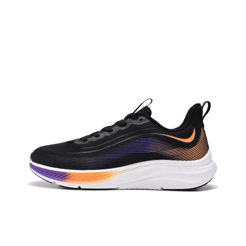 SAIQI Низкий топ Беговые кроссовки Мужские Пурпурные Lakers