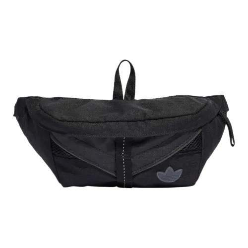 Adidas Originals Ткань из переработанного полиэстера с полотняным переплетением бананка стандартная мужская черная