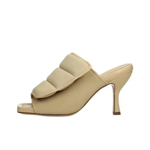 GIA BORGHINI Слипоны 9,5 см Женские Желтые