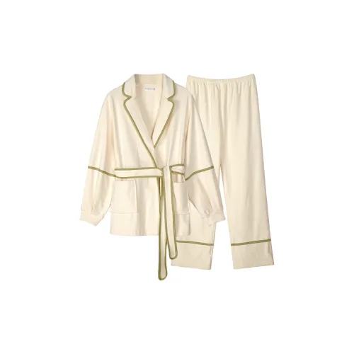 Same Language Женское нижнее белье оранжевого и белого цвета