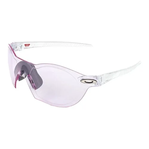 Oakley Пластик Нерегулярная форма Солнцезащитные очки Унисекс Фиолетовый