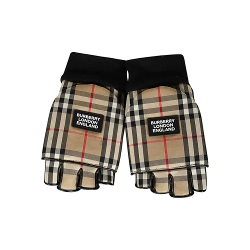 Burberry Овечья шкура Перчатки Унисекс