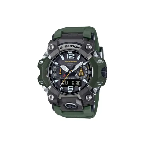 CASIO Мастер OF Land Series Land Master Collection Кварцевый механизм Смольный ремешок Часы Унисекс Черный циферблат