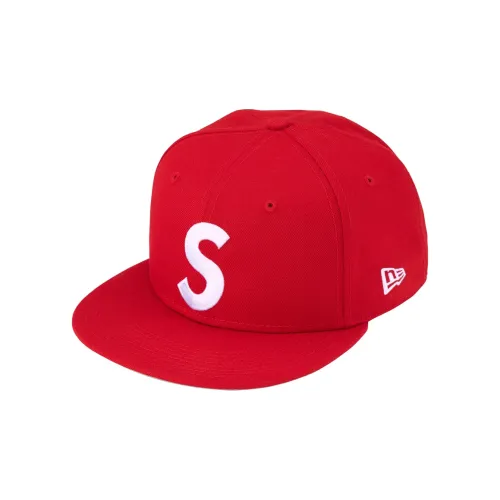 Supreme x New Era В зависимости от официального сайта Кепки Унисекс Красный