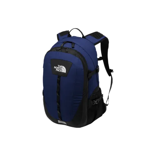 The North Face 27L Рюкзак Outdoor Сумка Переработанный Нейлон с Переработанным Полиэстером Морской Синий Унисекс