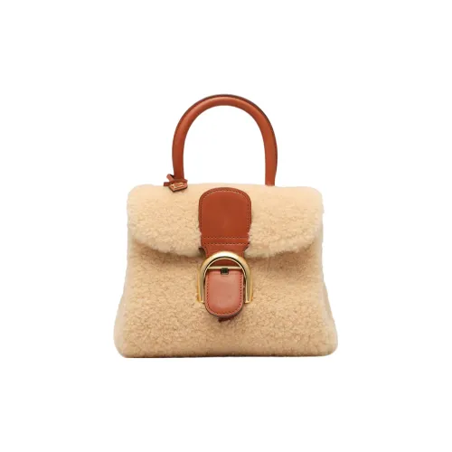 Delvau Brillant Shearling Calfskin Сумка через плечо Сумка Mini Женская