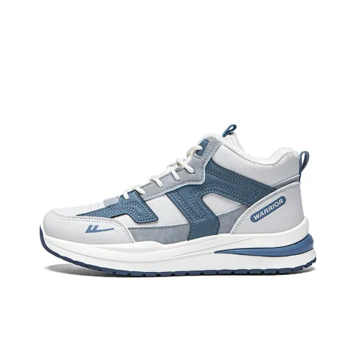 Warrior Тонкий хлопок флис с подкладкой устойчивый к истиранию термический высокий топ повседневная обувь мужской бежевый синий
