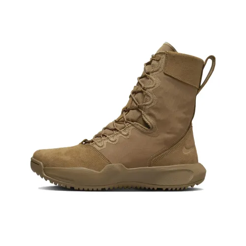 Nike SFB B2 Slip-resistant Abrasion-resistant High Top Streetwear Men's Yellow Brown Найк SFB B2 Противоскользящий Устойчивый к истиранию Высокий Топ Уличная Обувь Мужская Желтый Коричневый