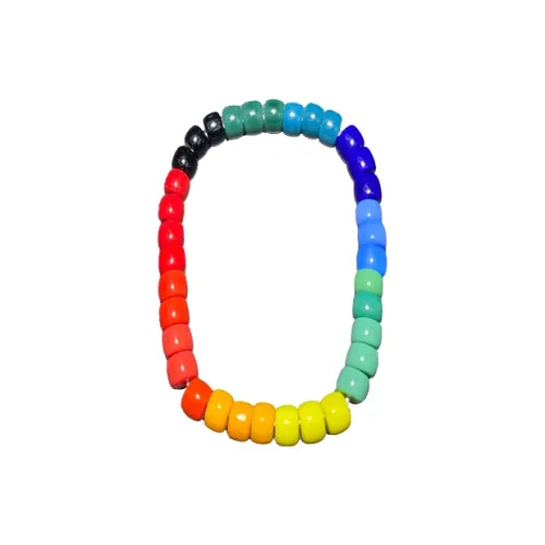 LIJING Цветное стекло Нефритовые браслеты Унисекс Цветное стекло