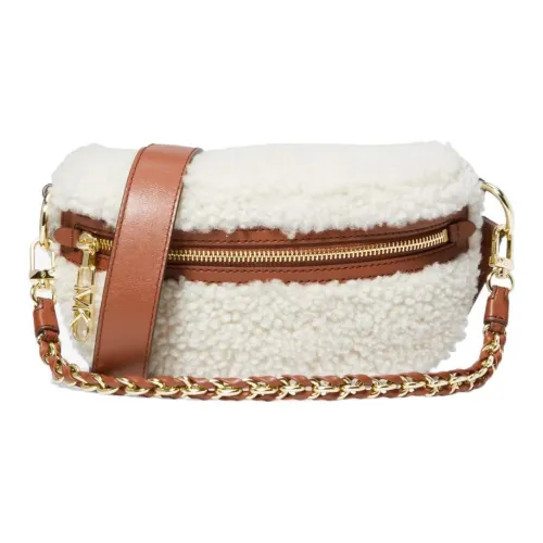 MICHAEL KORS Slater Shearling Сумка через плечо Женская Белая