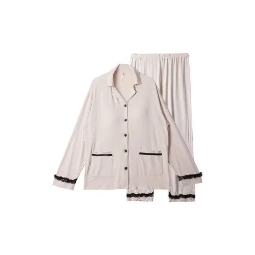 Dorame Абрикос Женские Пижамные Комплекты