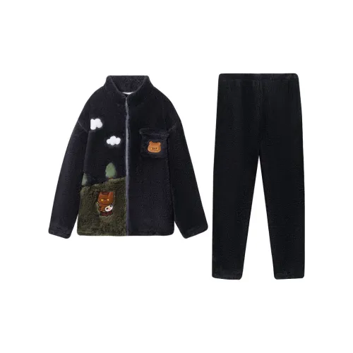 DAMOS·LOVE Серый Синий Мужской Пижамный Комплект