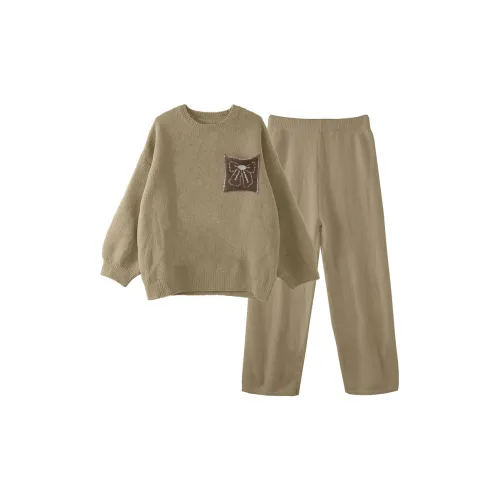 Chun Xi CX 8735 Соломенно-желтый Женские Пижамные комплекты