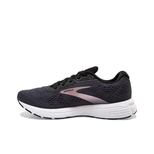 Brooks Anthem 4 Амортизация Легкий Низкий Топ Беговые кроссовки Женские Черный