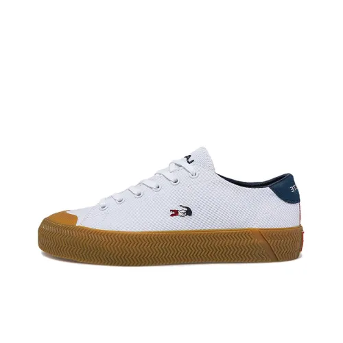 LACOSTE Collaboration Gripshot Low Топ Скейтборд Кроссовки Женские Белые
