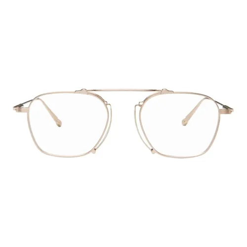 Matsuda Титан Авиатор Оправы для очков Мужской Золотой