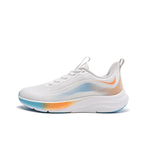 SAIQI Низкий топ Беговые кроссовки Мужской Свежий Оранжевый