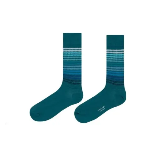 Paul Smith Бирюзовые Мужские Носки MID до икры