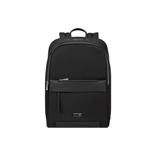 SAMSONITE Переработанный полиэстер с полиуретаном рюкзак стандартный унисекс черный
