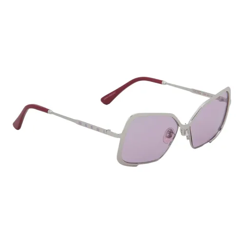 MARNI Металлизированный ацетат нейлон нерегулярная форма солнцезащитные очки Women's Silver