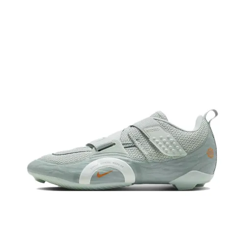Nike SuperRep Велосипедные кроссовки Низкий Топ Светлый Серебряный/Железо Серый/Гора Белый/Яркий Оранжевый Мужской