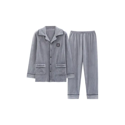 PBENO PD A81161 Light Gray Men's Pajama Sets