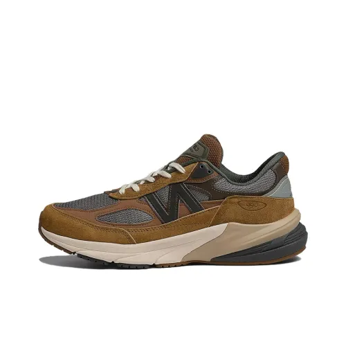 Carhartt WIP x New Balance NB 990 V6 Support Low Top Повседневные Городские Кроссовки для Коммутации и Бега Унисекс Хаки