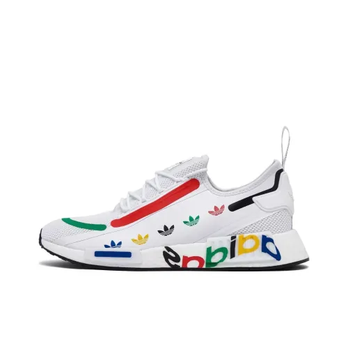 Adidas Originals NMD_R1 Амортизация Износостойкий Низкий Топ Повседневная Обувь Мужская Белая