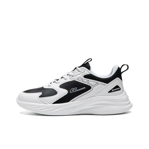 Warrior Панда Обувь Легкая и Дышащая Низкий Топ Повседневная Обувь Унисекс Черный Белый