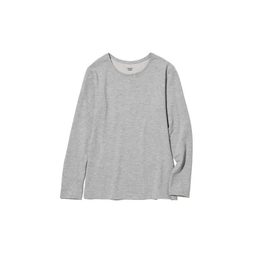 UNIQLO Серые Женские Термофутболки