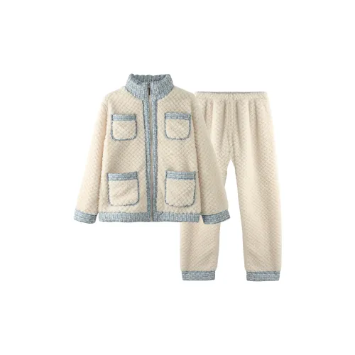 Chun Xi CX 8710 Белый Женские Пижамные комплекты