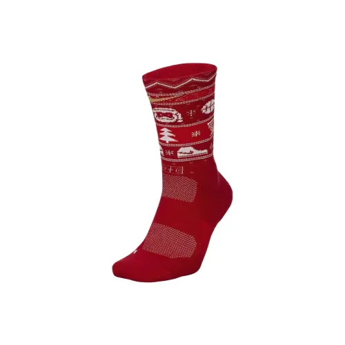 Nike 1 пачка красные мужские носки MID до икры