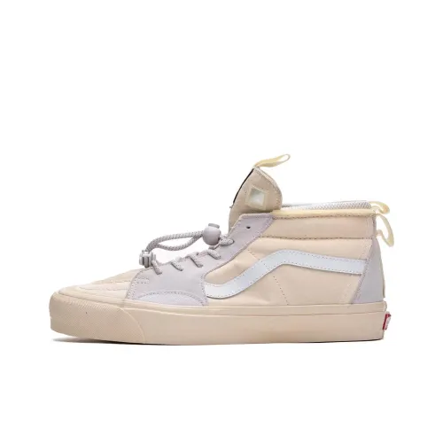 Консультативная доска Crystals x VANS SK8 High Топ Скейтборд Кроссовки Унисекс Бежевый