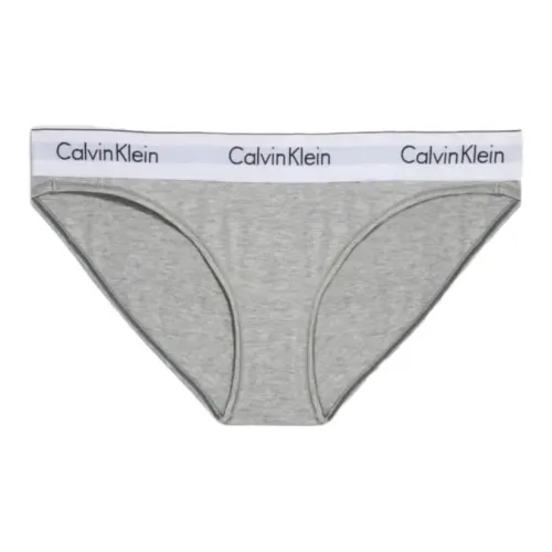 Calvin Klein Серый Вереск Цветочный Дизайн Женские Трусики-Бикини