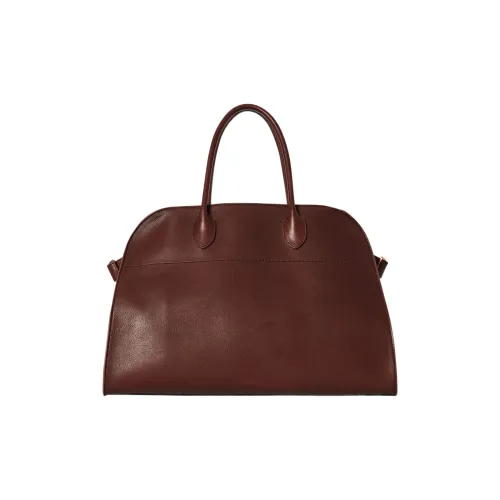 THE ROW Soft Margau Saddle Leather Bag Regular Women's Коньячный Коричневый