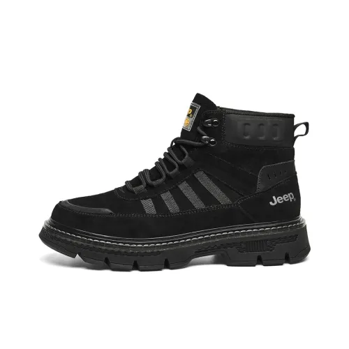 Jeep Short Martin Boot Мужской Черный