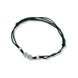 Многоцветный браслет зеленого цвета