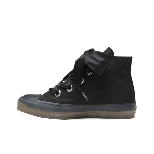ISTEP High-Top Canvas Shoes Black Women's