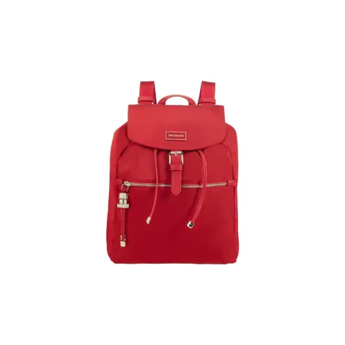 SAMSONITE Нейлон Рюкзак Женские Красный
