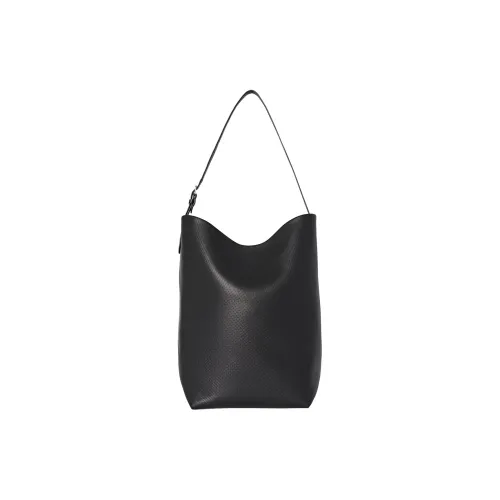 THE ROW Седло Кожа Одно плечо Сумка Большая Женская Черная