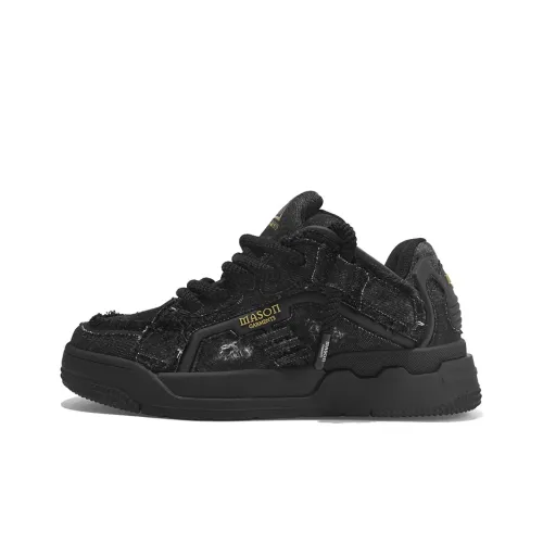 Masongarments Скейтборд Кроссовки Низкие Глубокий Черный Унисекс