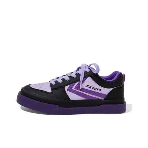 Feiyue Скейтборд Кроссовки Низкие Топ Фиолетовые/Черные Женские