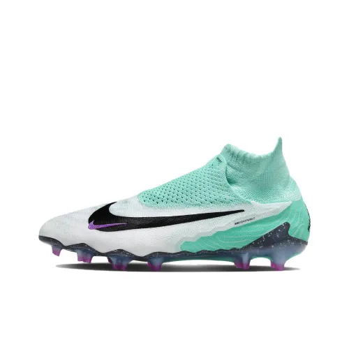 Nike Phantom GX Elite Slip-Resistant Abrasion-Resistant Футбольные бутсы Мужские Ultra Бирюзовый Dreamy Фуксия Белый Черный