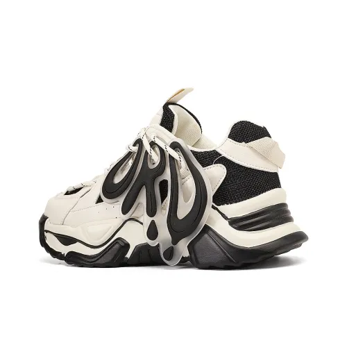 ORD Low-Top Cushioned Sneakers Бежевый Черный Унисекс