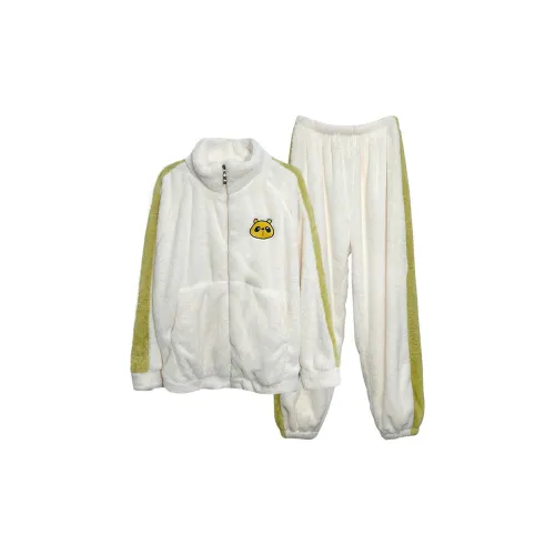 FINEI Белый Женский Набор Женские Пижамные Комплекты