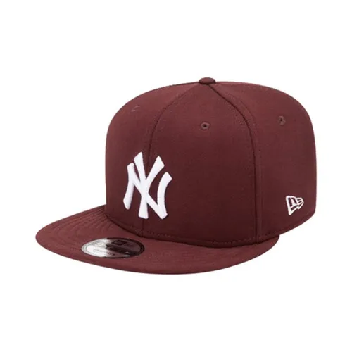 New Era Хлопковые кепки унисекс красного цвета